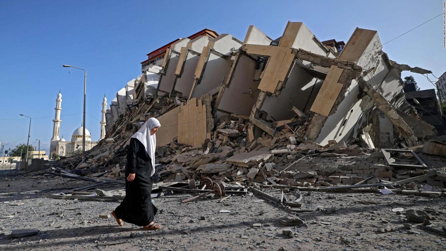 Distribuyen la ayuda y negocian la reconstrucción en Gaza tras la tregua entre Israel y Hamas