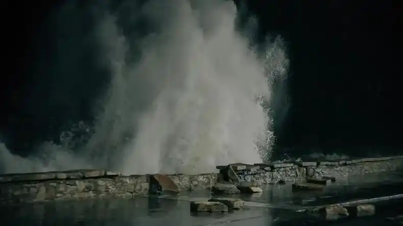 Se espera el crecimiento de las olas para esta noche y la madrugada del sábado.