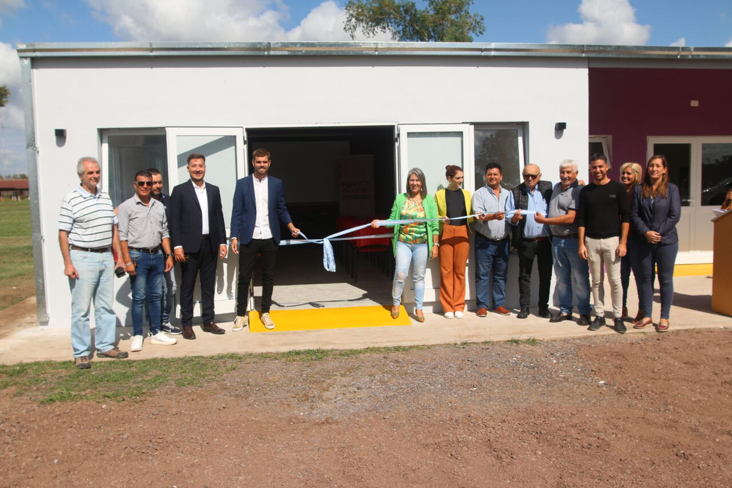 La provincia inauguró un nuevo Punto Violeta en Labordeboy
