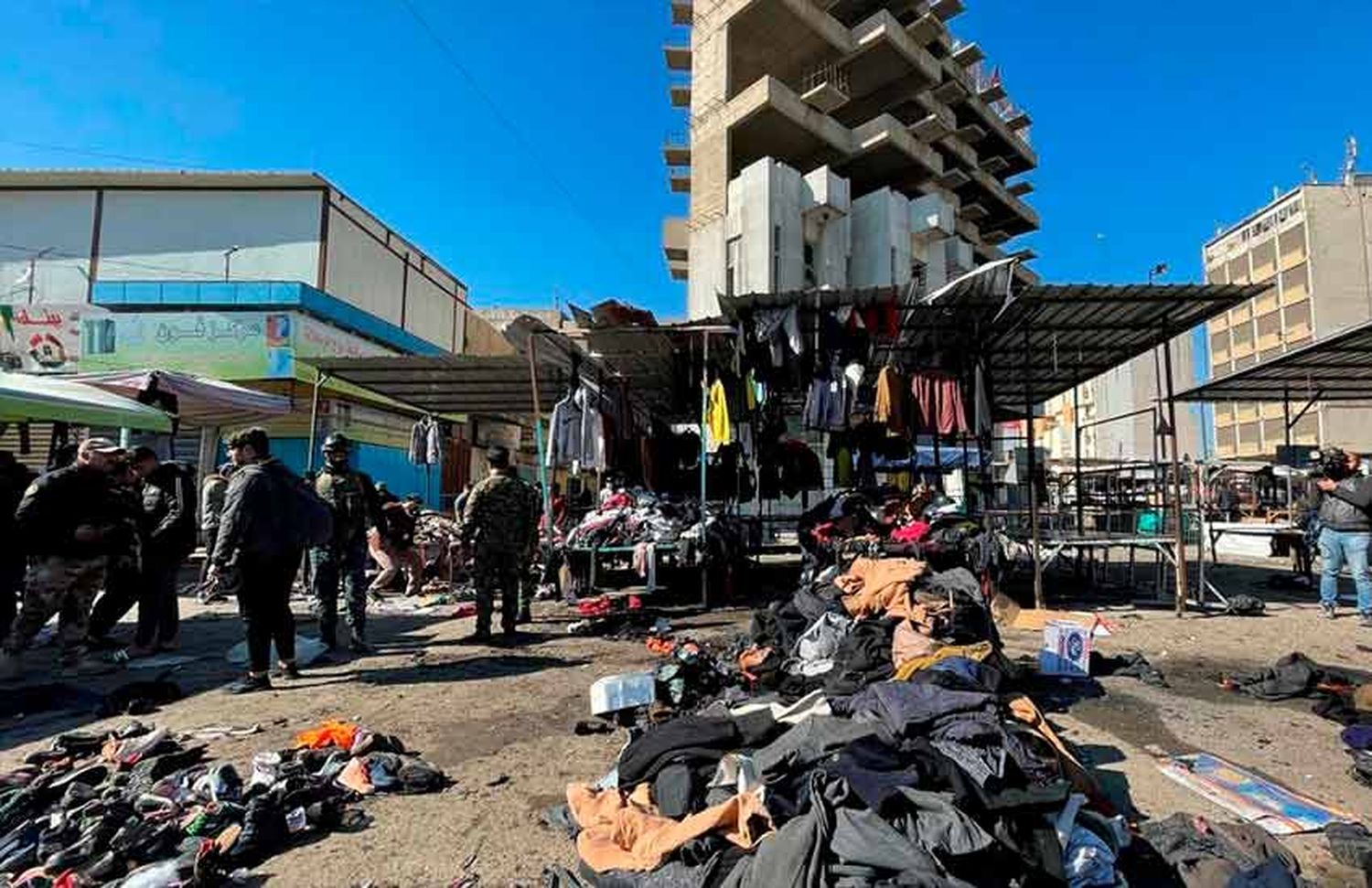 Un ataque terrorista en la capital de Irak dejó 45 muertos y varios heridos