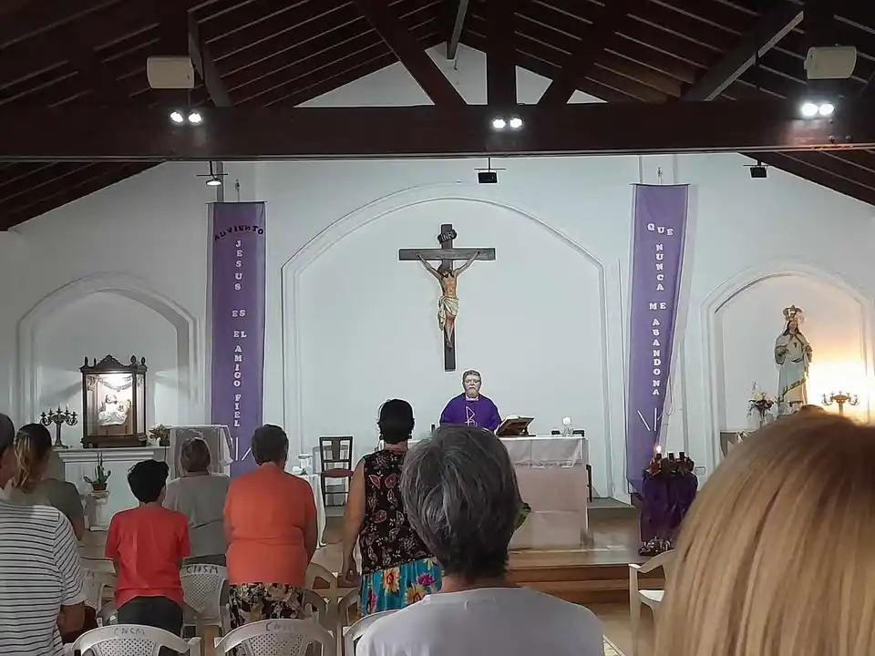 ¡Primer domingo de adviento en capilla Nuestra Señora de la Merced!