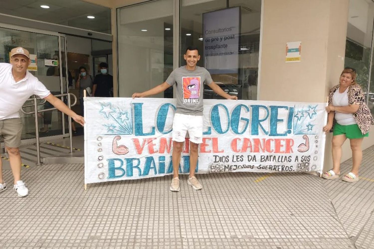 La palabra de Braian Márquez, tras vencer al cáncer: "Después de tanto tiempo estoy muy contento"