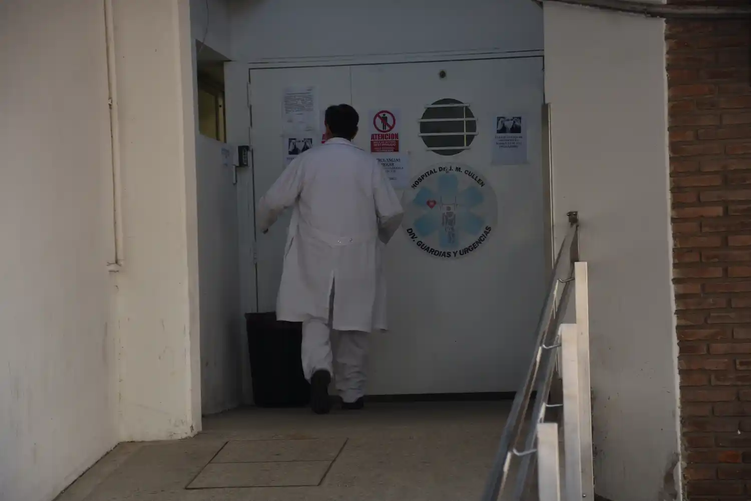 Baja el ingreso de accidentados, pero crece la atención de pacientes Covid en el Cullen