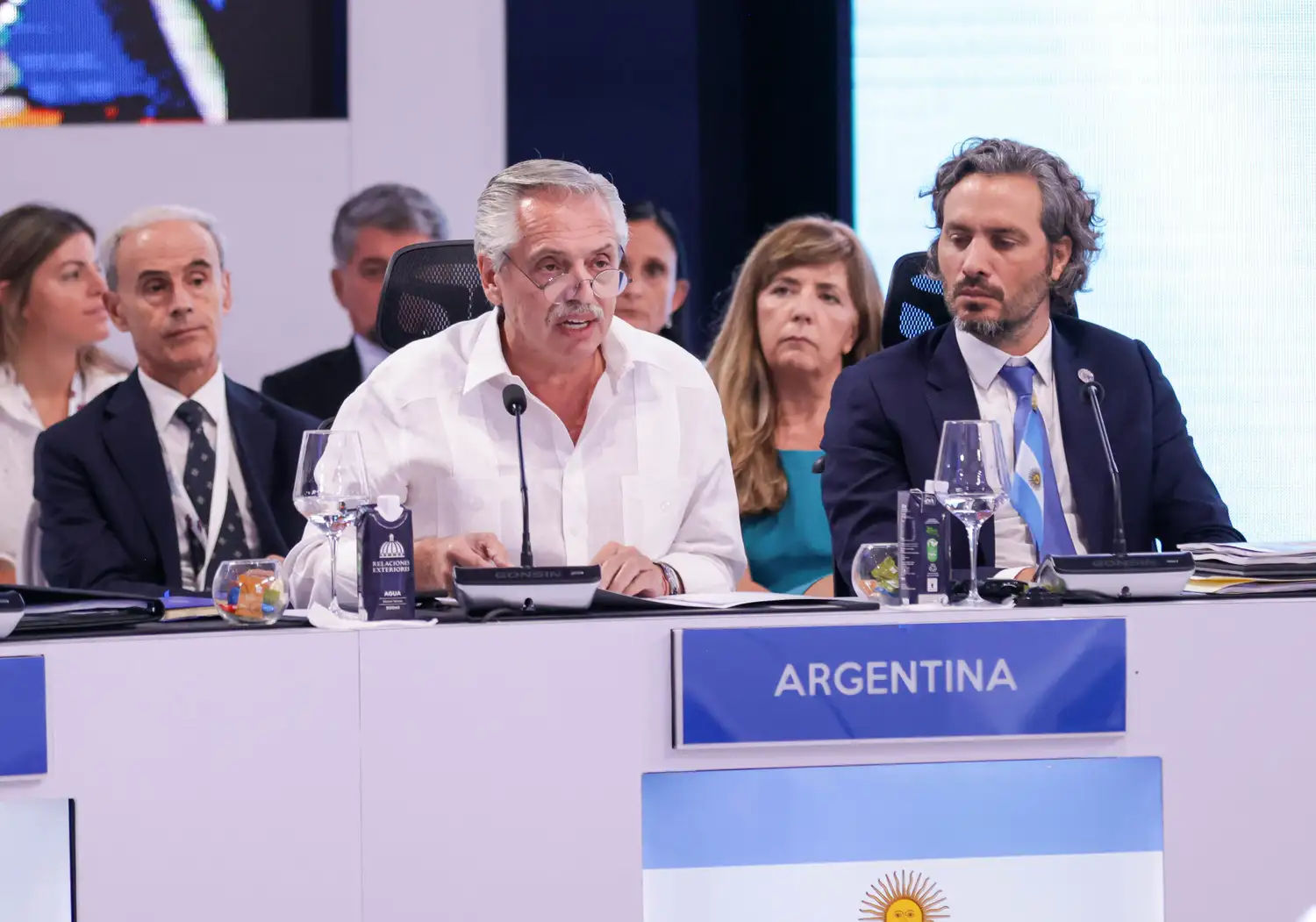 El Presidente expuso en la Conferencia Iberoamericana.