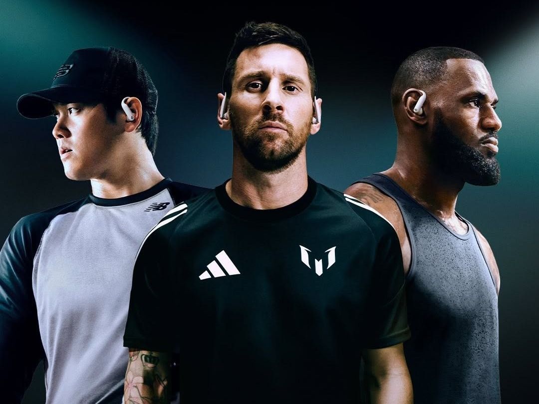 Lionel Messi, LeBron James y Shohei Ohtani