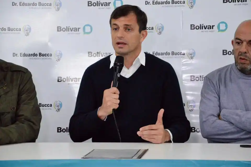 Bolívar: Bucca anunció otro aumento para los trabajadores municipales