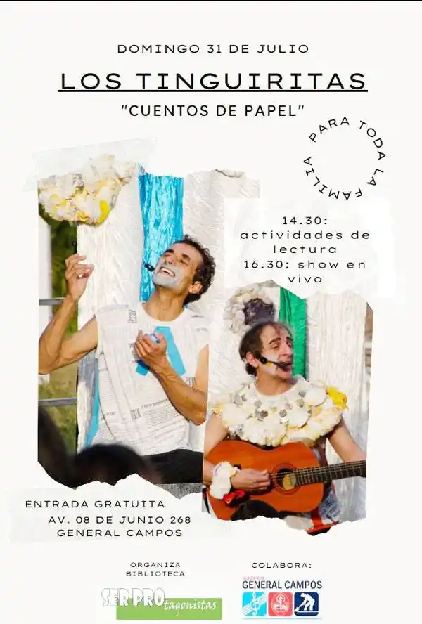 ACTIVIDAD CULTURAL FRENTE A LA BIBLIOTECA POPULAR