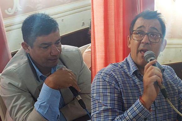Para apoyar a Salazar, Lafalce lo comparó con Milei y Rivas estalló