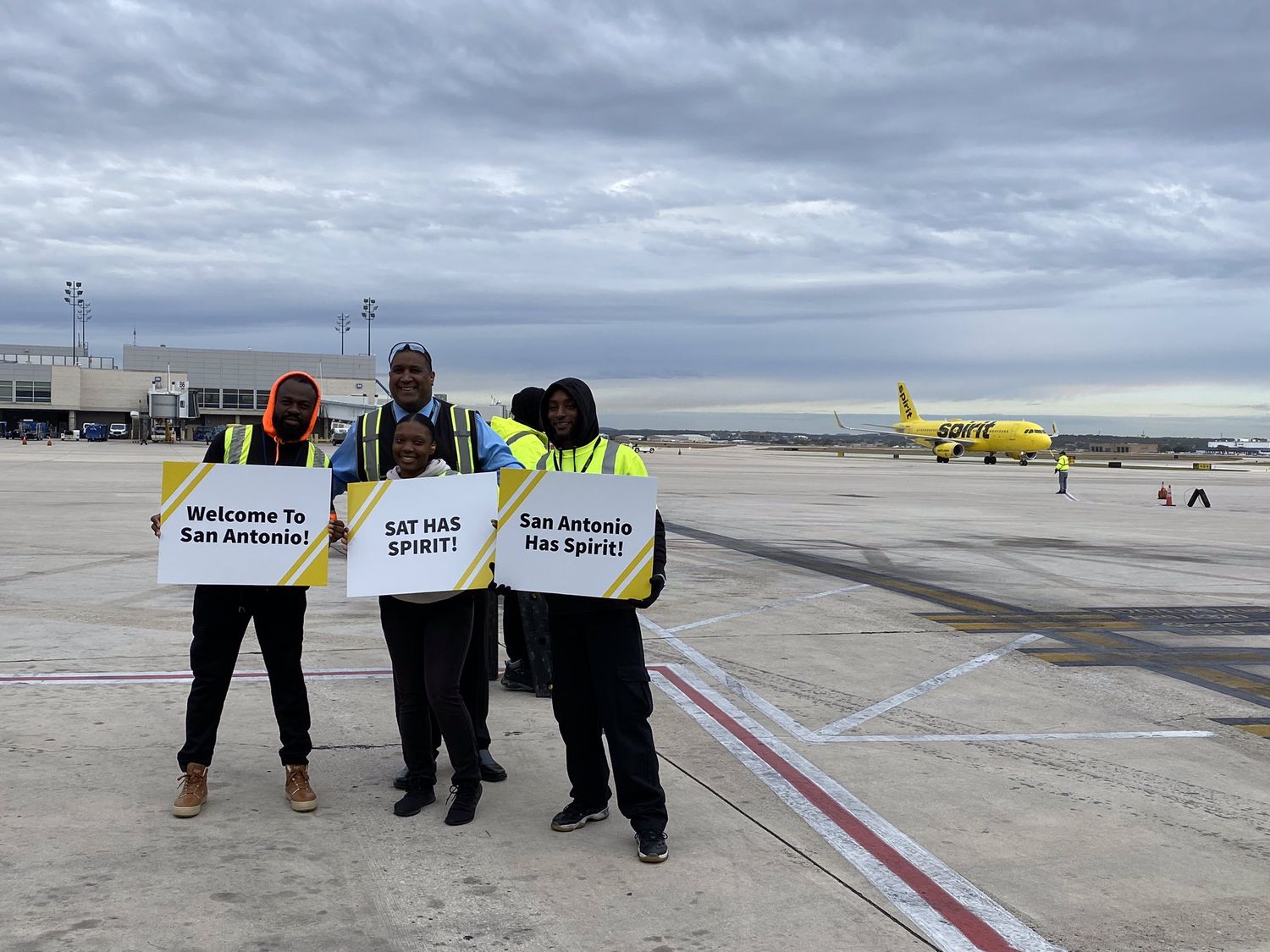 Spirit Airlines inauguró sus vuelos a San Antonio