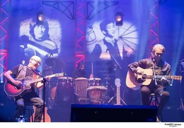 Jairo y Baglietto y sus "Historias con voz" en Mar del Plata