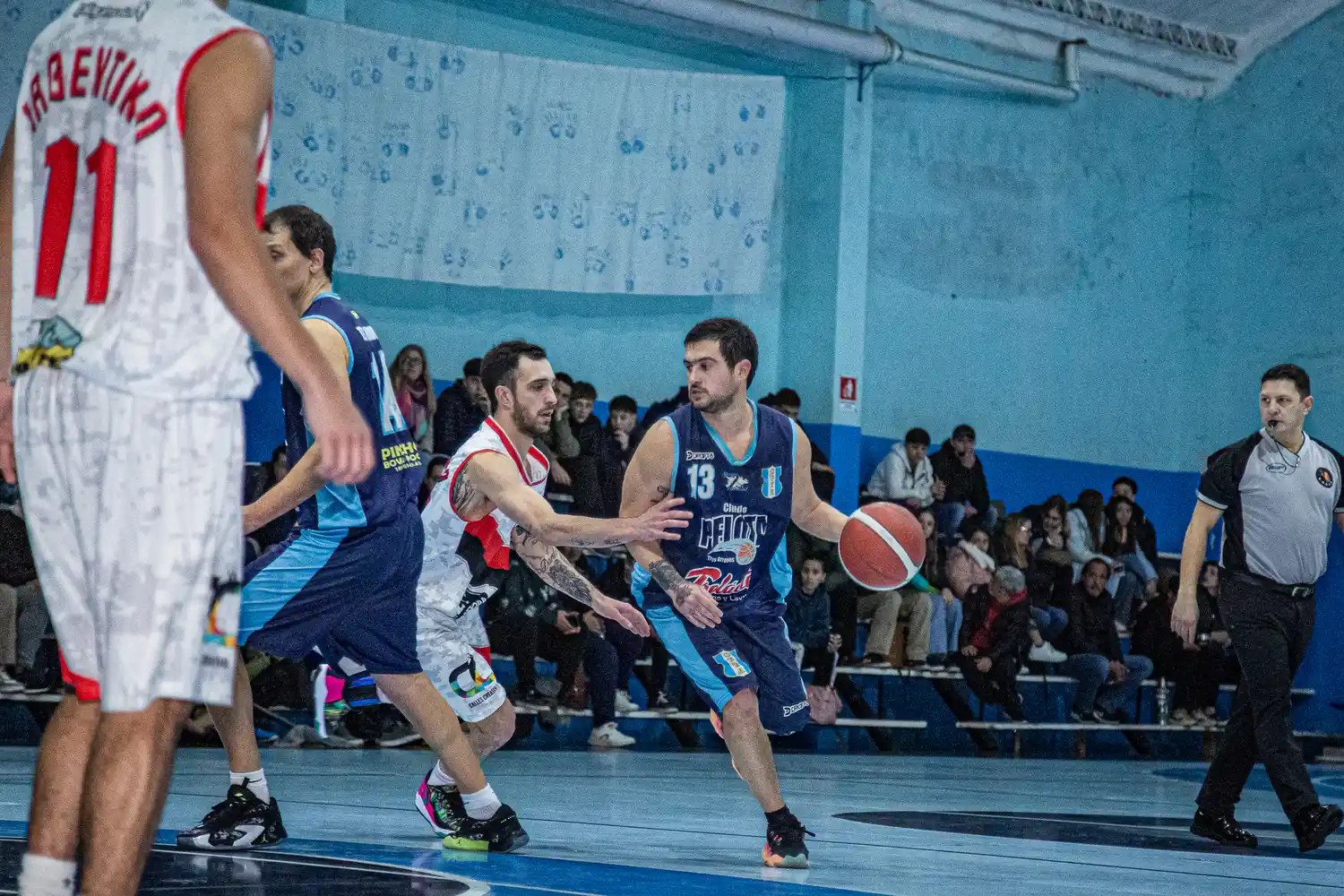 Básquet: el Celeste lo dio vuelta ante Argentino