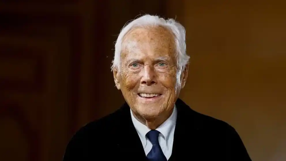 Murió Giorgio Armani, ícono de la moda italiana (REUTERS/ARCHIVO)