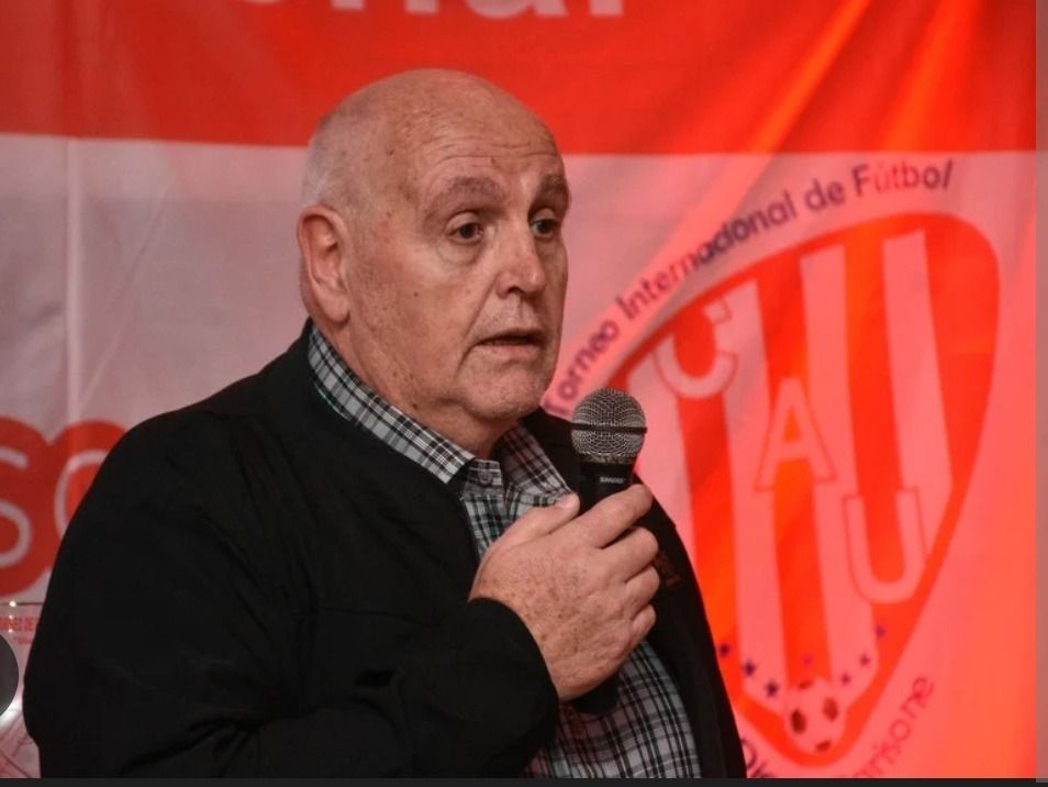 Luis Spahn, presidente del Tatengue le dió su apayo a C.Tarragona.Foto:El Litoral