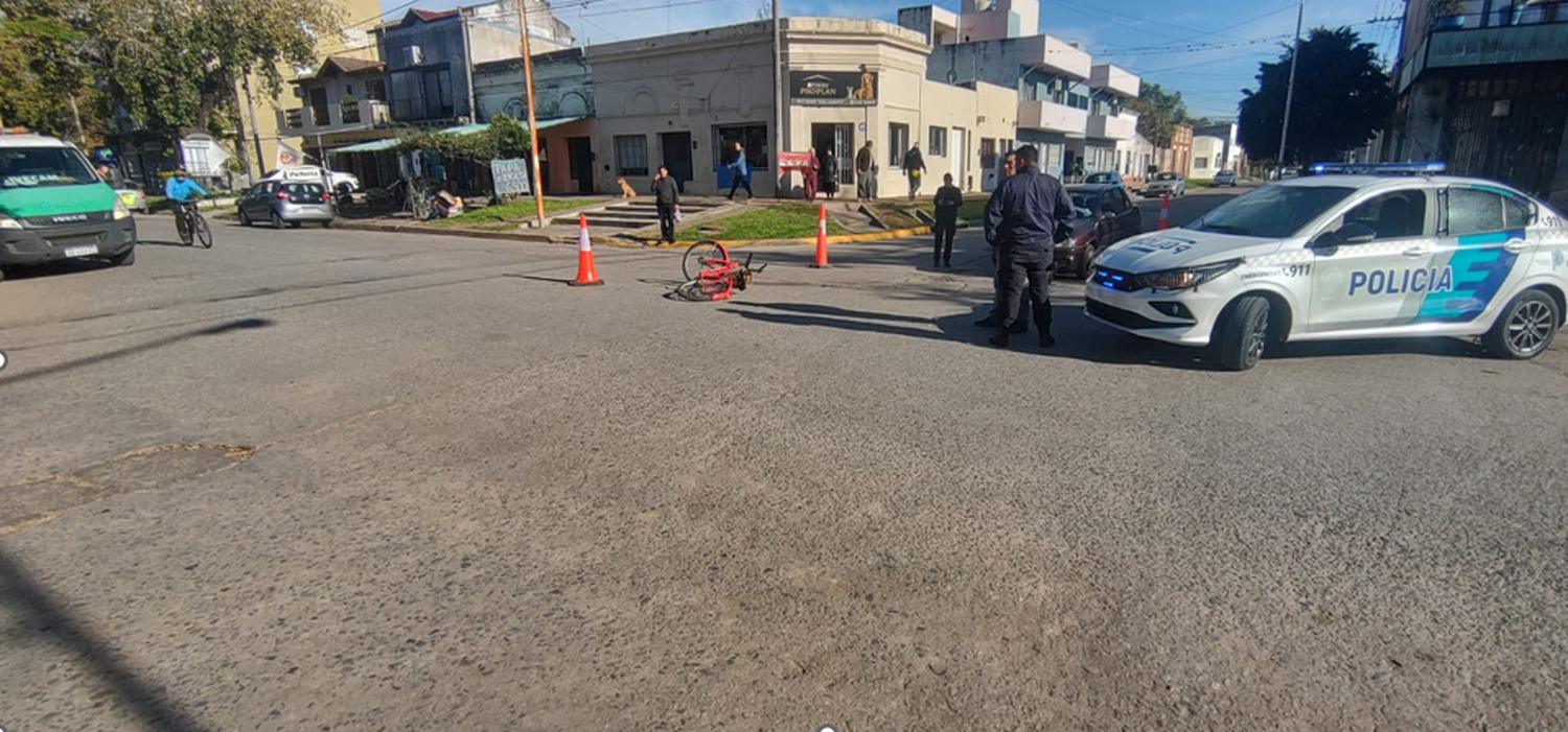 El hombre presentaba lesiones leves.