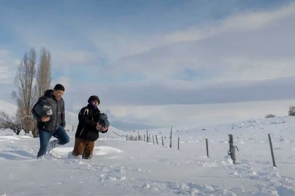 Hay 14 parajes de la precordillera del Chubut aislados por la nieve