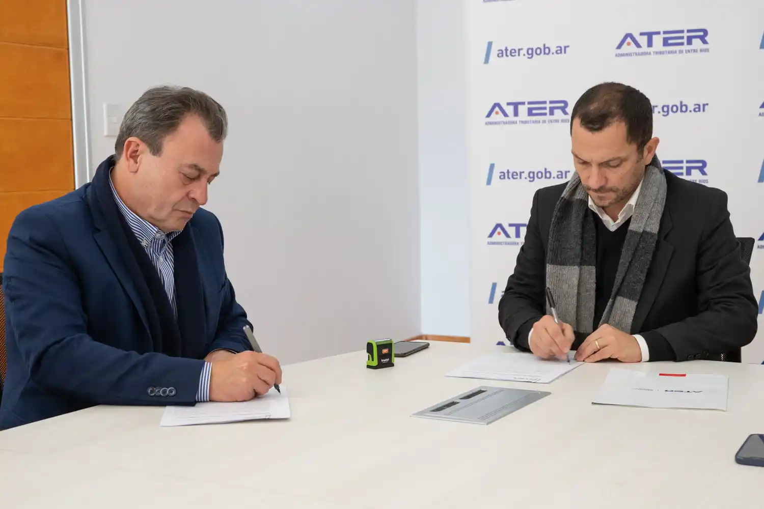 ATER y el IAPV firmaron un convenio