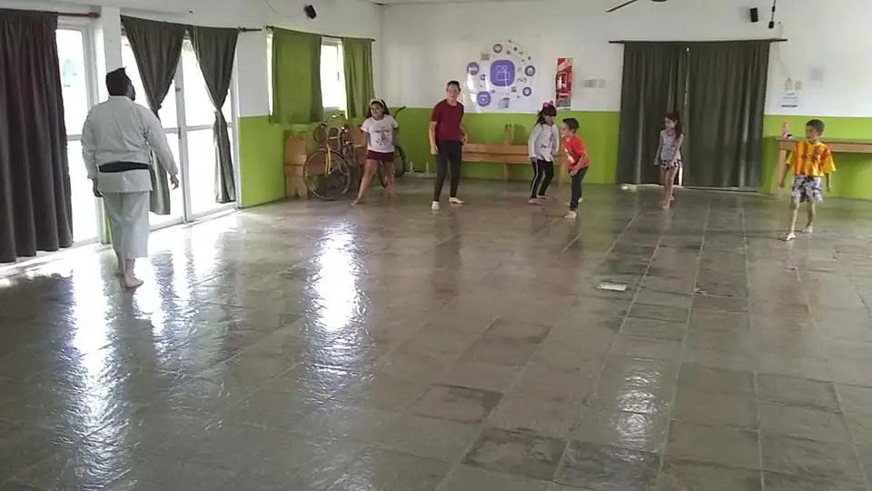 Animate, Vos Vales 2021: alrededor de 40 chicos y adultos hacen karate en tres sedes