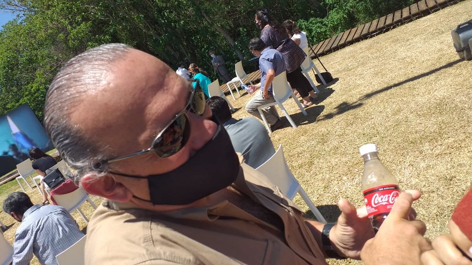 Sergio Berni en Vuelta de Obligado: “Vine en caravana con 150 compañeros”