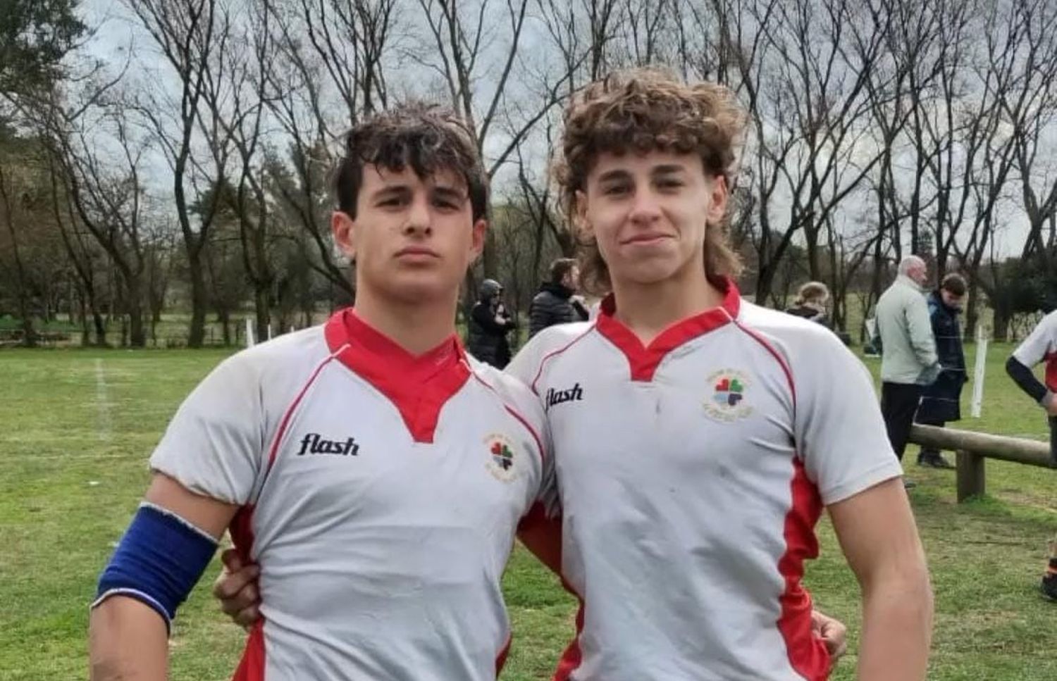 Tobías Buodo y Juan Cruz Salto