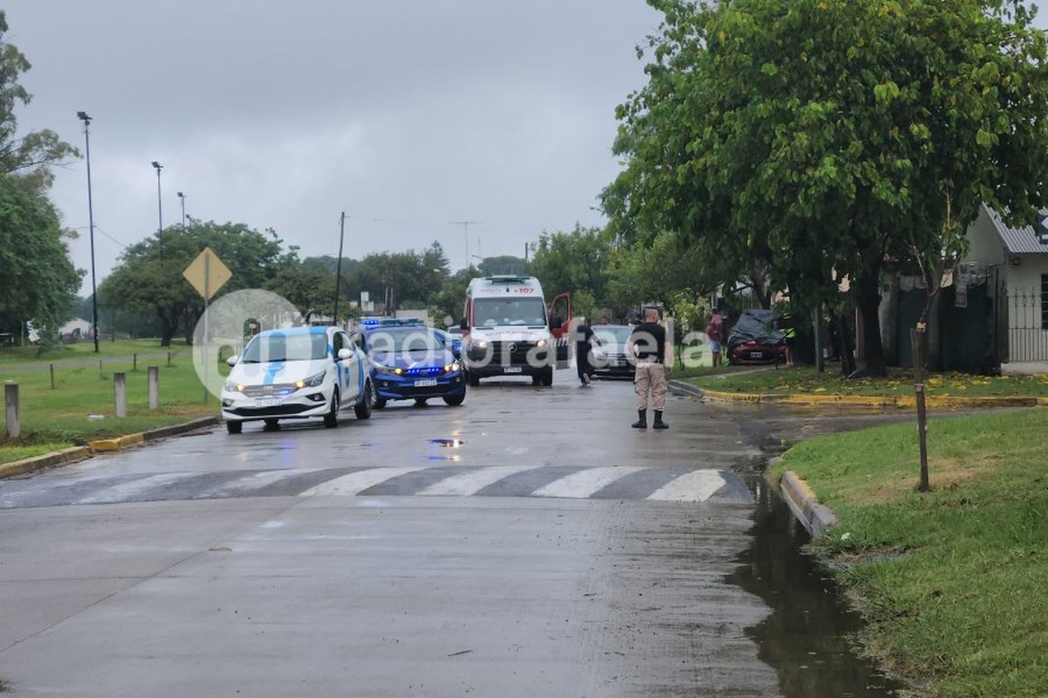 Grave accidente en la ciudad: un menor terminó inconsciente y tuvo que ser reanimado por el 107