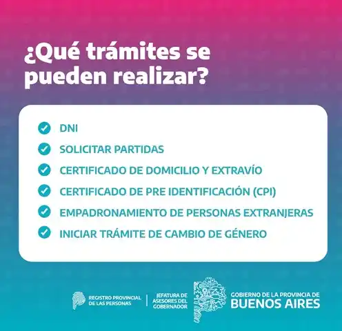 Nuevo Operativo de Documentación en Tres Arroyos