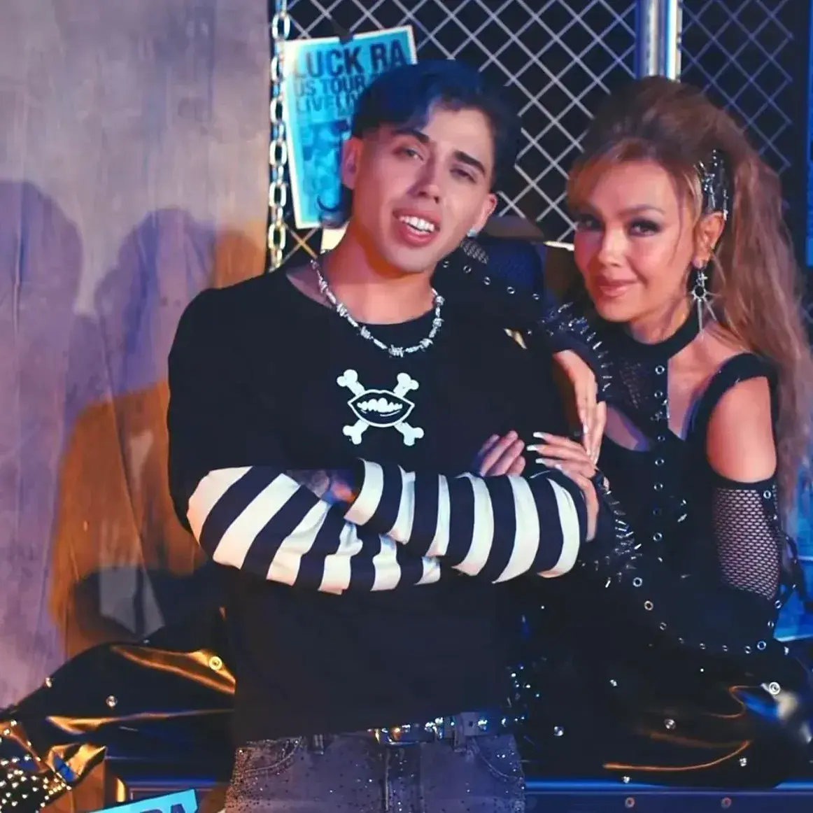 Luck Ra se une a Thalía para una versión cuartetera de “A quién le importa”: así anunciaron el lanzamiento