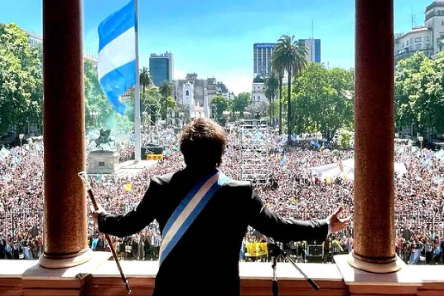 “Ganó el bien”: el video que subió Javier Milei a sus redes sociales para conmemorar su primer año de gobierno