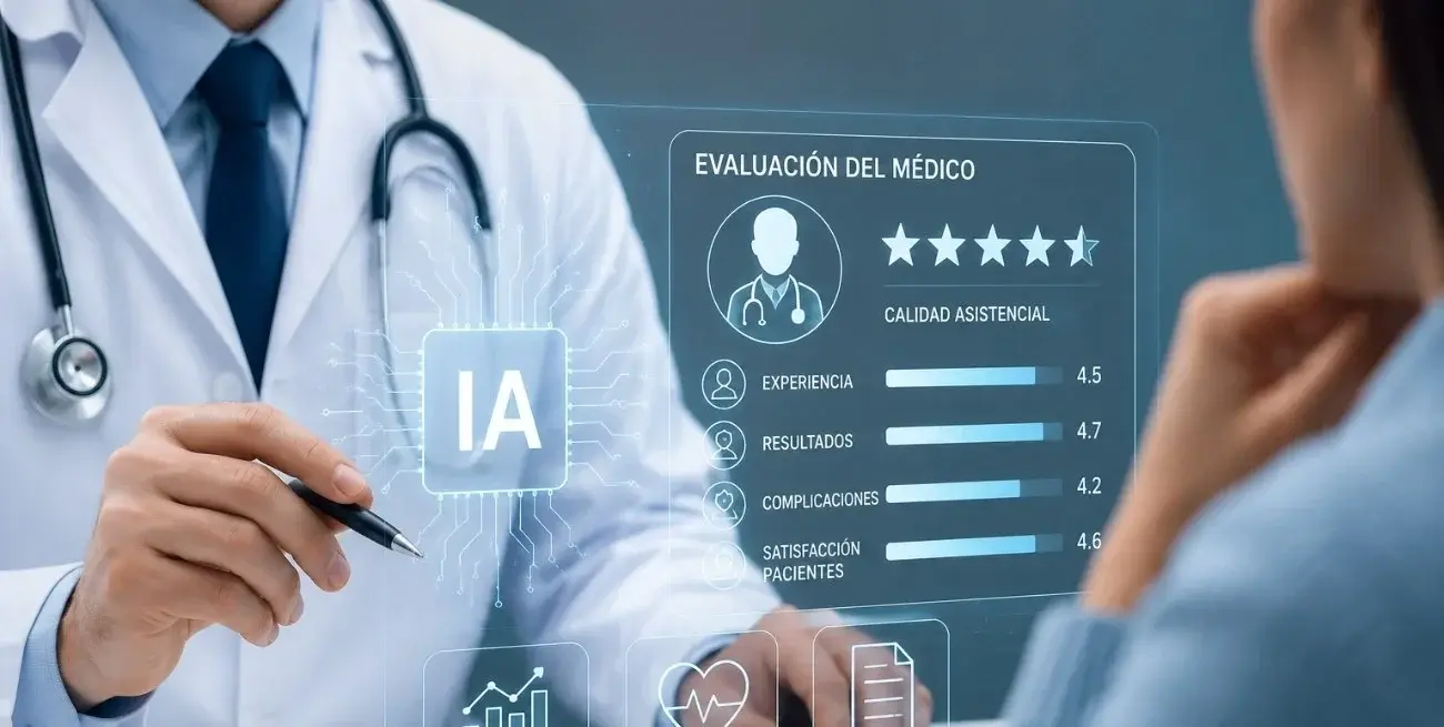 Inteligencia artificial en medicina: cómo puede ayudar a elegir al mejor médico