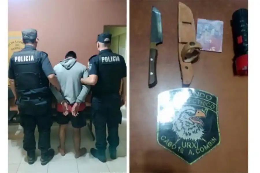 Esperanza: se metió a una casa para robar, pero no llegó muy lejos