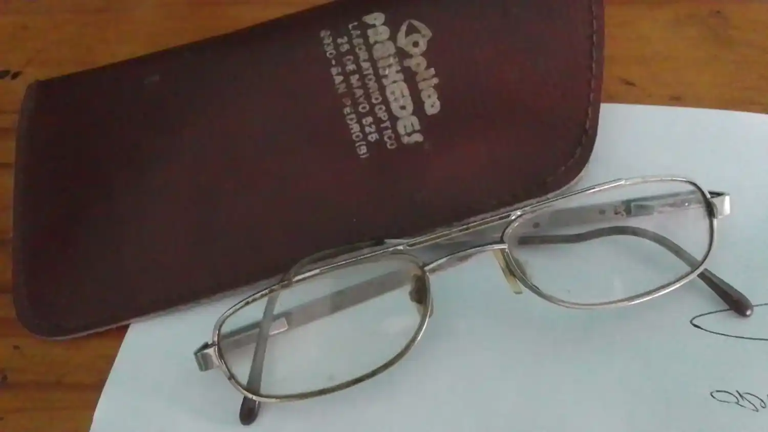 Guada encontró anteojos recetados