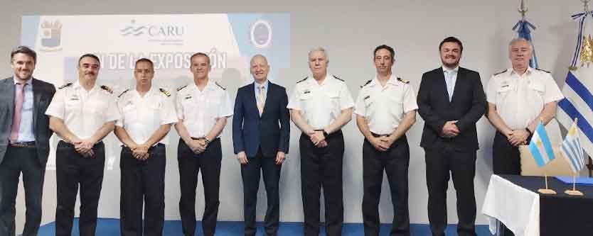 La Armada Argentina finalizó las tareas de balizamiento en el río Uruguay