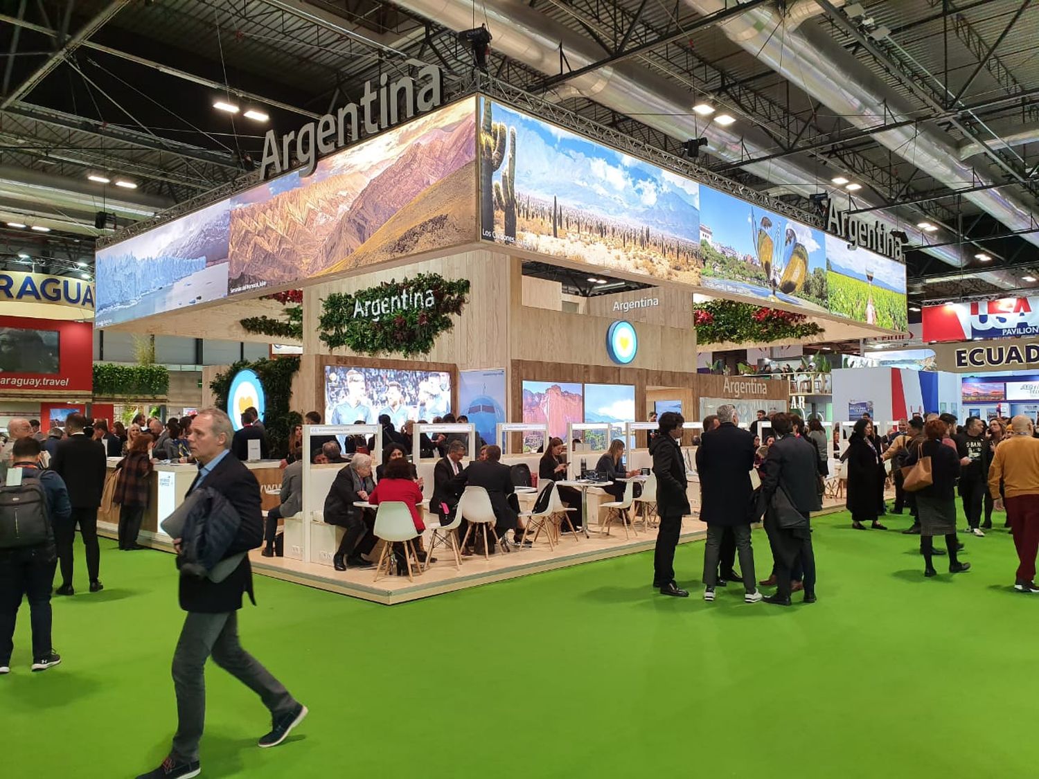 Aerolíneas se presentó en la FITUR de Madrid con el turismo receptivo como prioridad