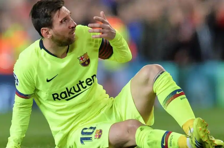 Tranquilidad en Barcelona: Messi no sufrió lesión tras el golpe en la nariz