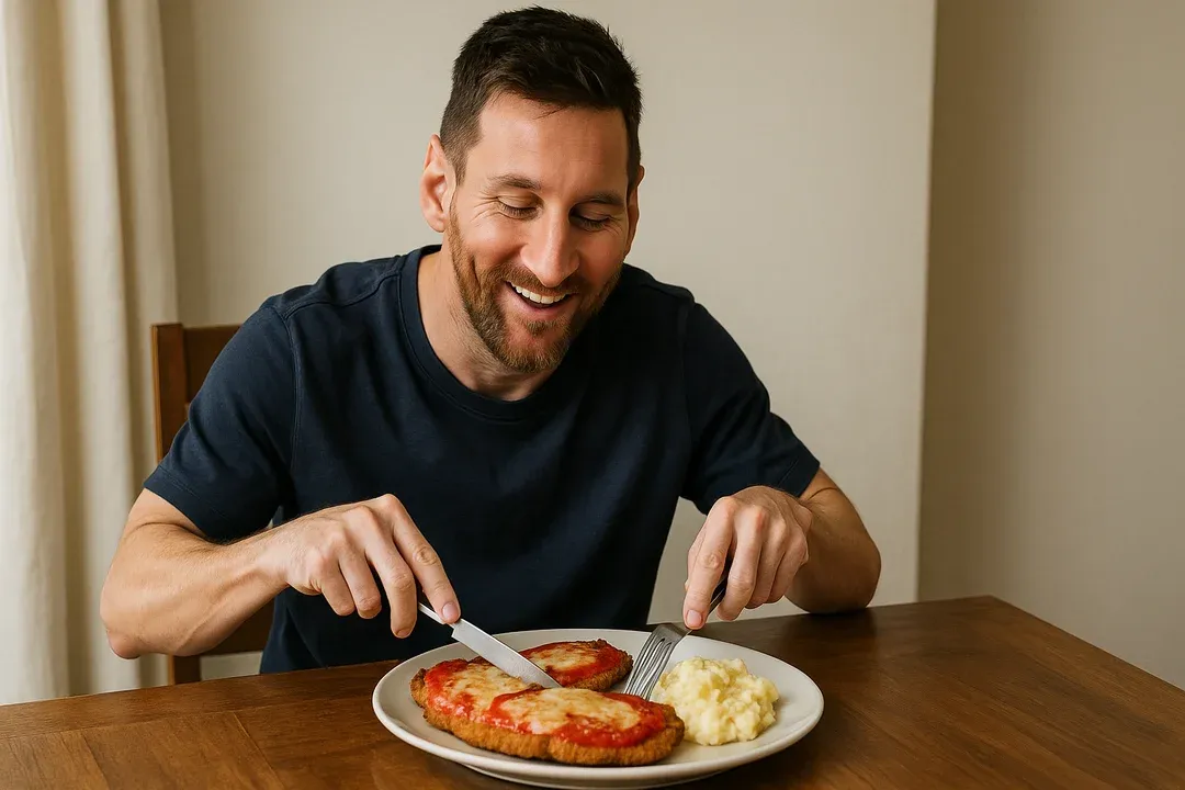 Messi, socio del Club de la Milanesa