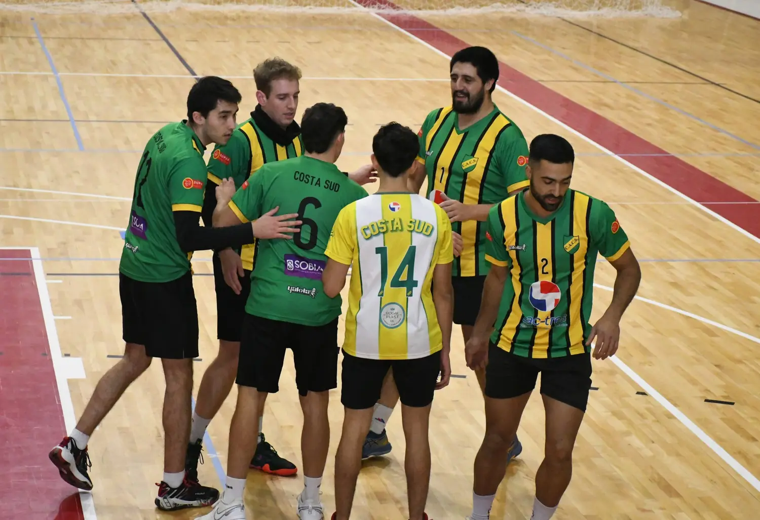 Vóley: Cierre con derrotas para Costa Sud en la LICEBO