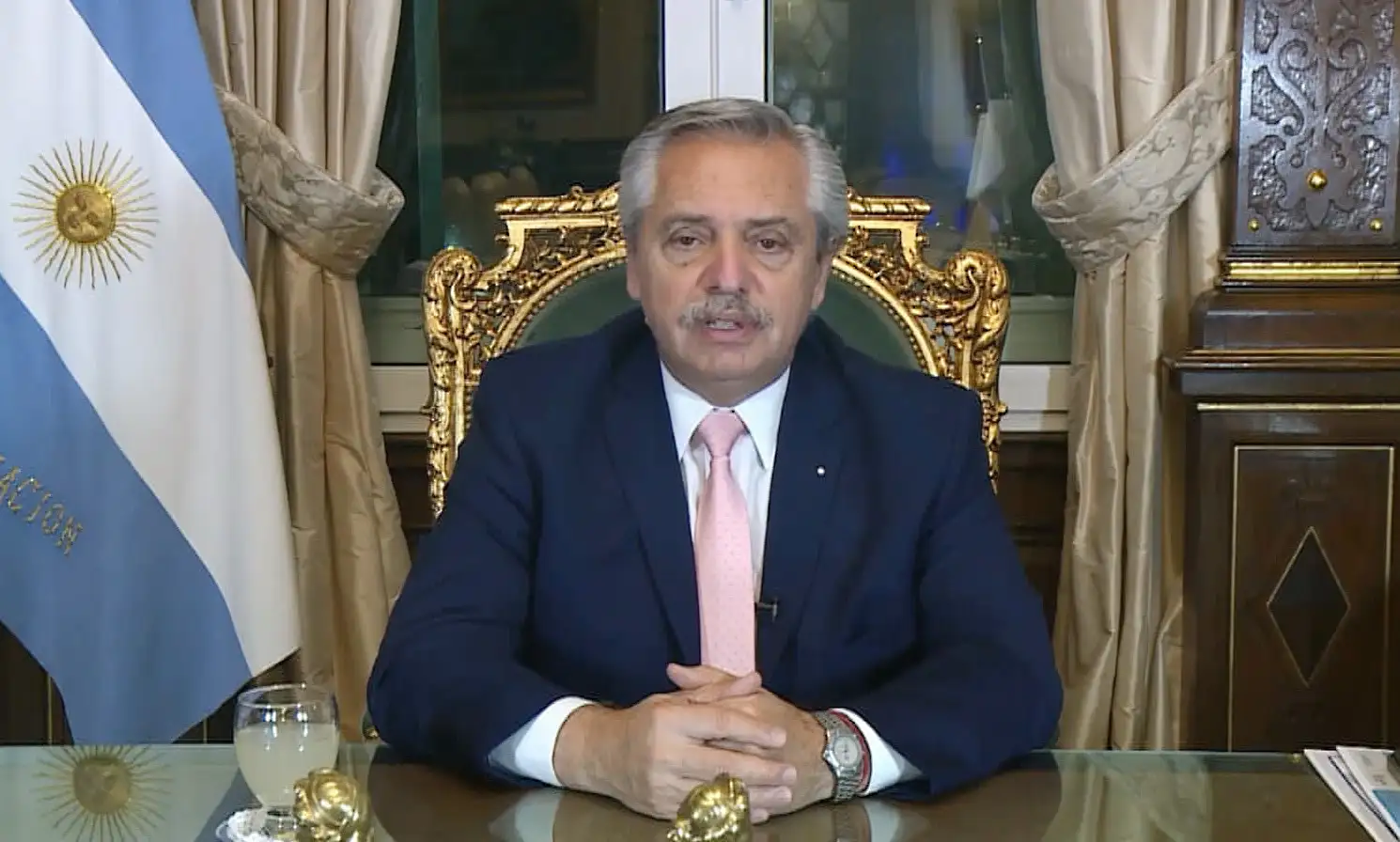 Alberto Fernández se puso virtualmente ante el G20.