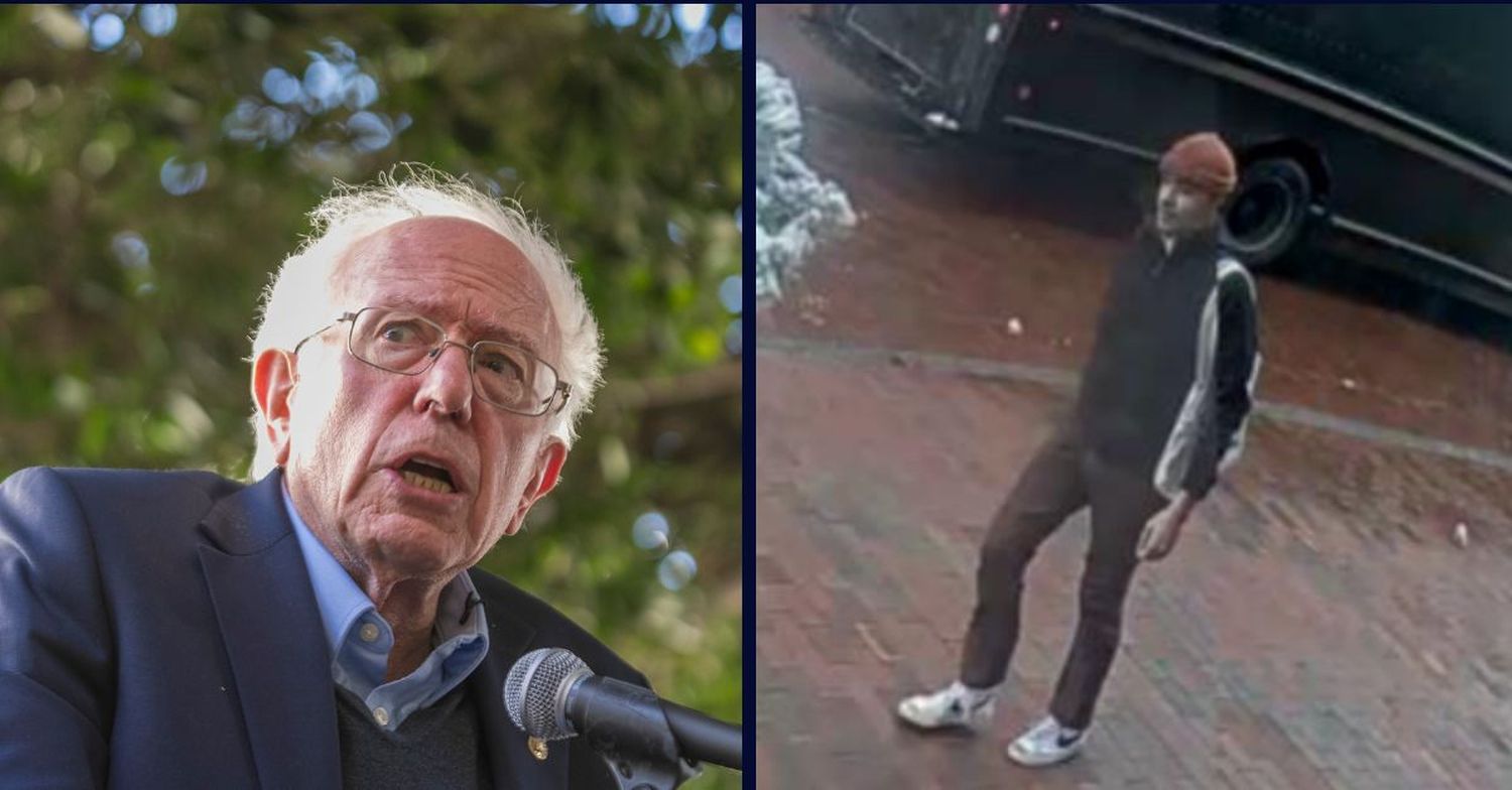 A suspect has been arrested after a fire was set at Bernie Sander’s Vermont office