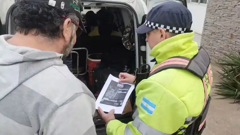 Los controles de la Policía de Chaco.