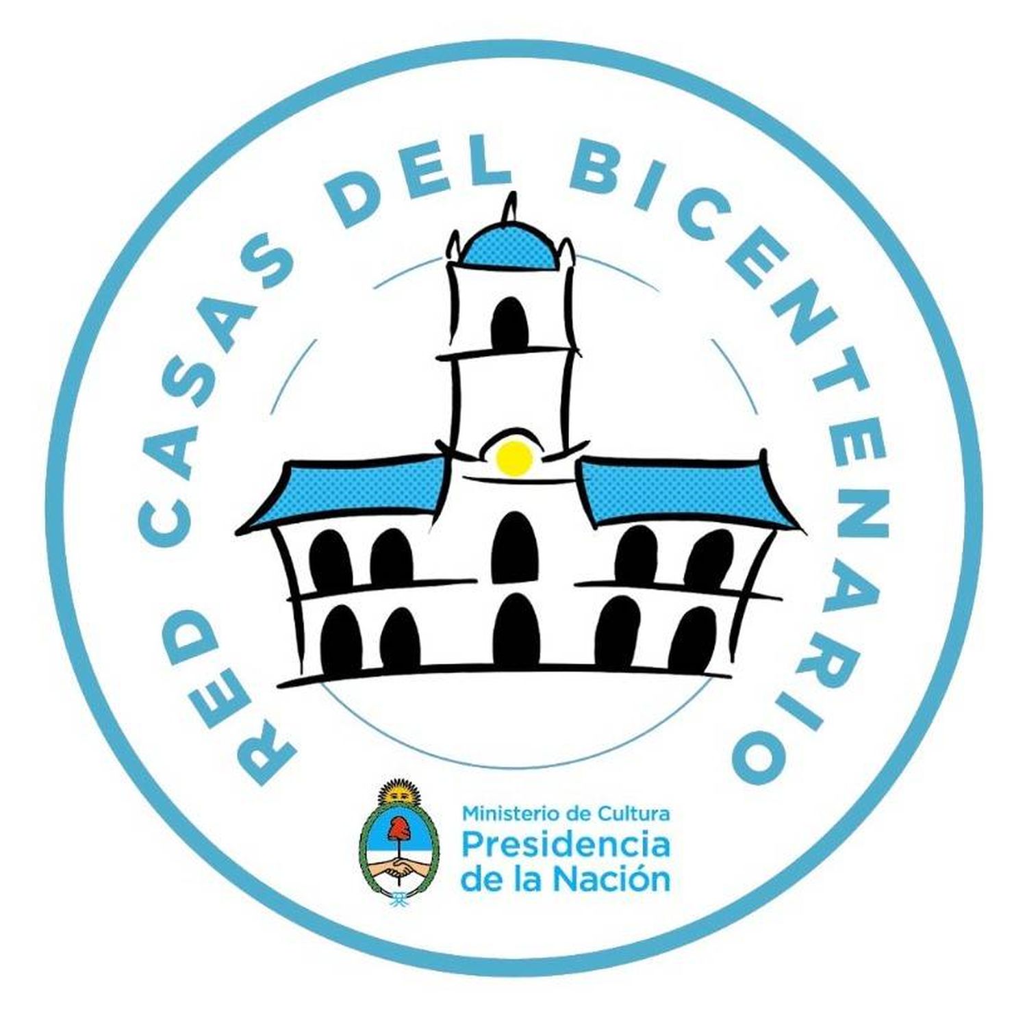 Concordia diseñó el logo de las Casas del Bicentenario de todo el país