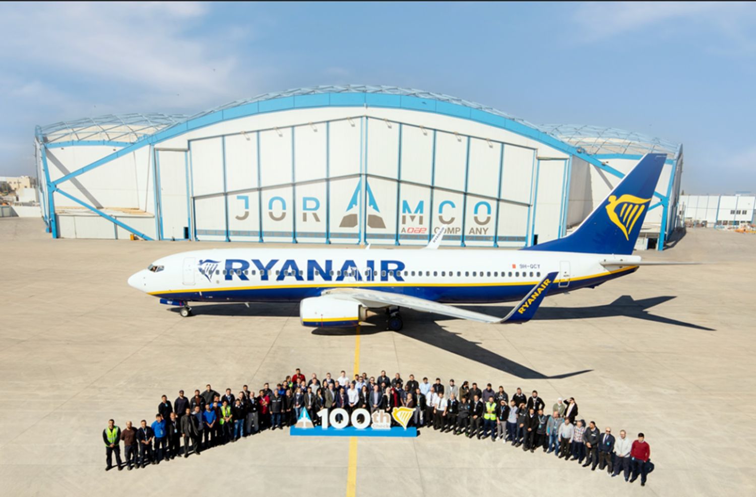 Ryanair extiende por una década su contrato con Joramco