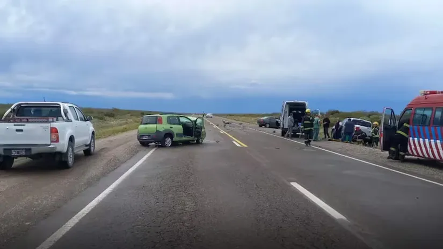 Un vecino de La Plata y un exintendente murieron en un accidente en Río Negro