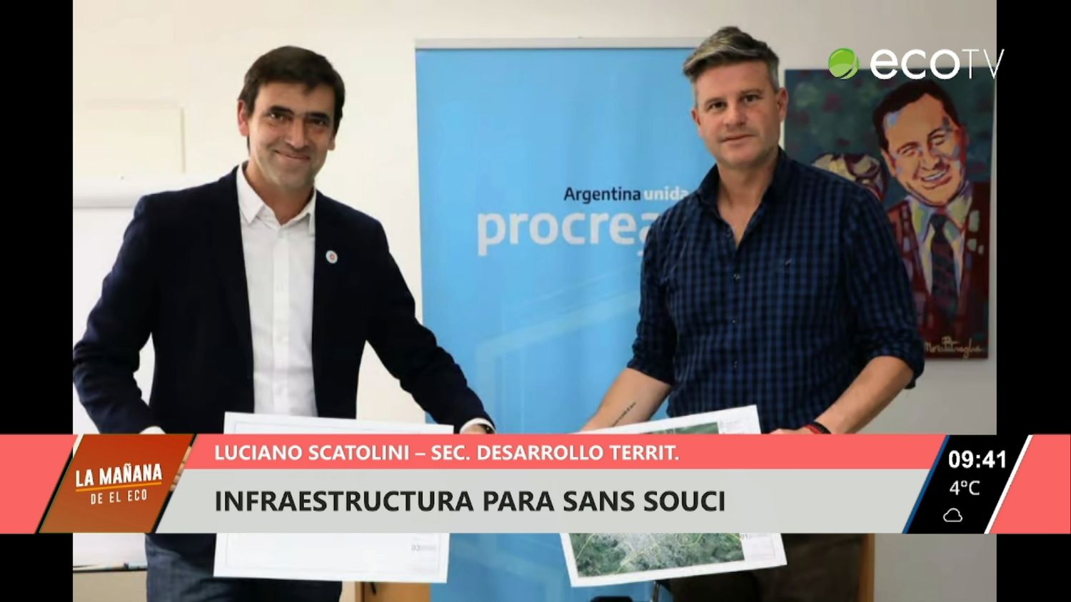 Licitaron obras de infraestructura para lotes de Sans Souci