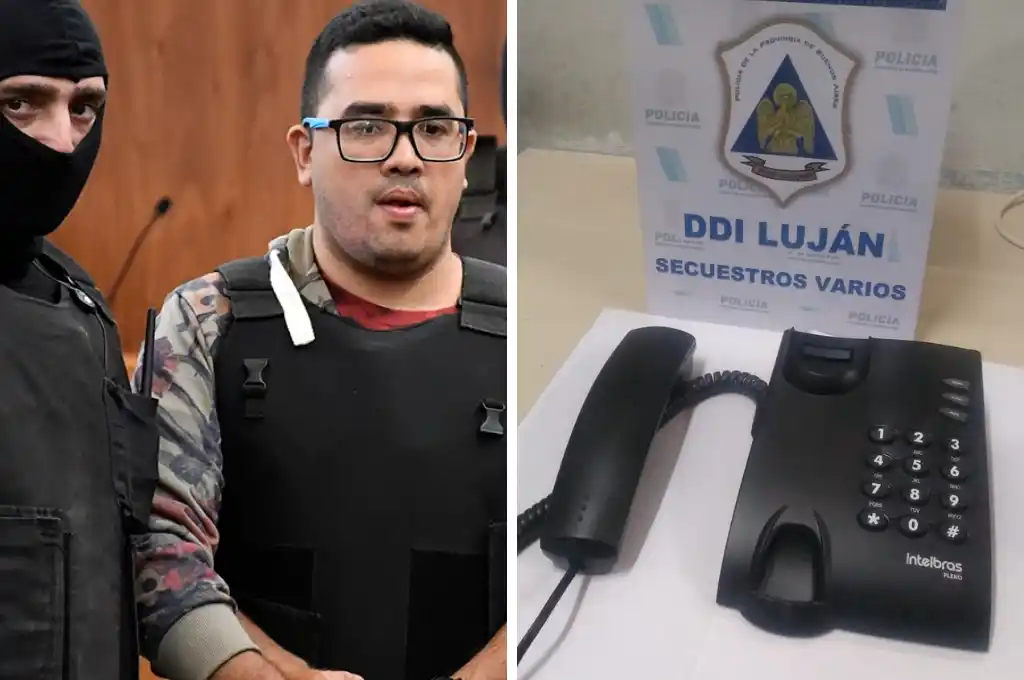 Increíble: en la celda de “Guille” Cantero había un teléfono fijo