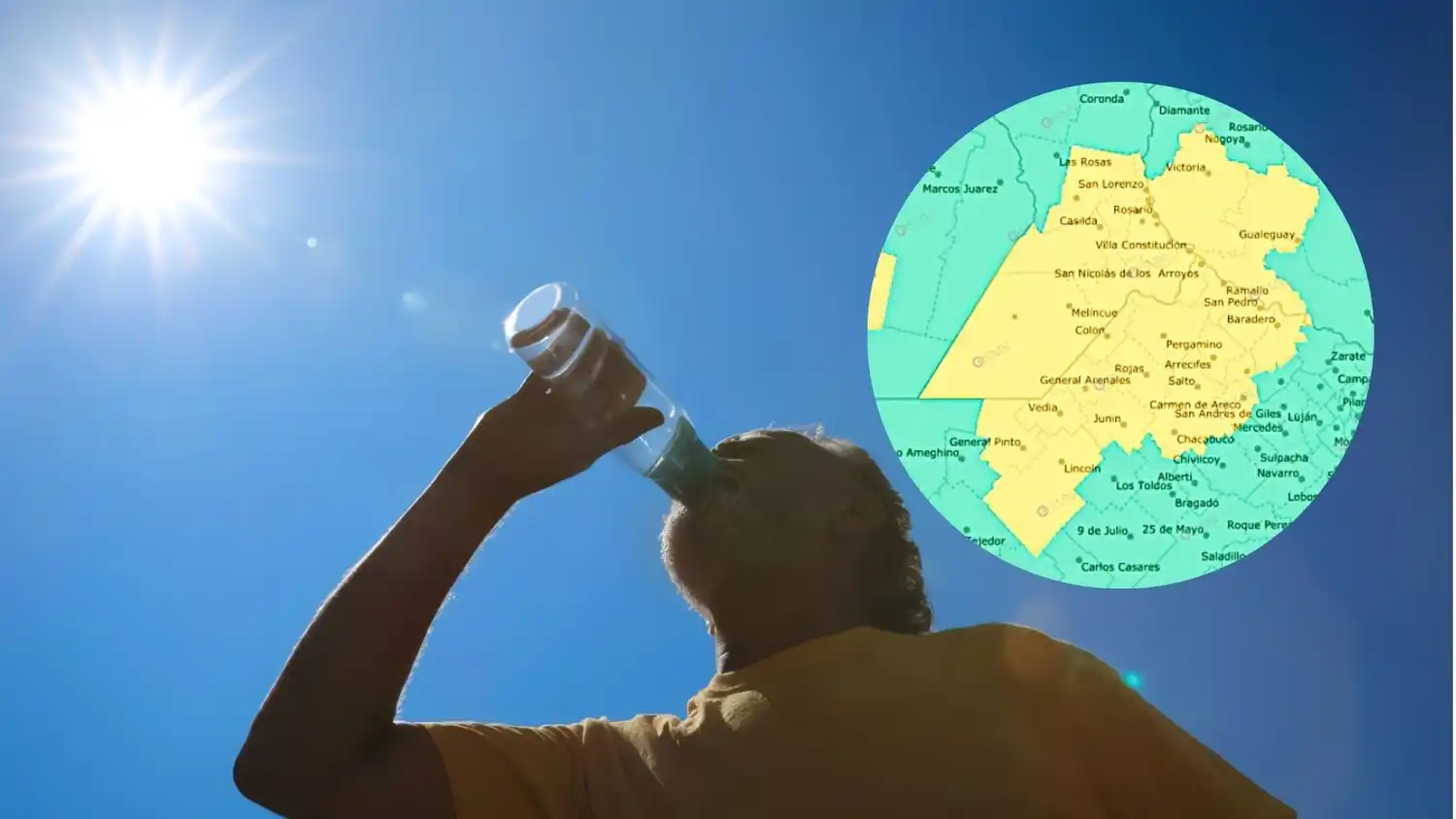 El calor y la humedad se sentirán en los próximos días, con mínimas que no descenderán de 20 ºC.