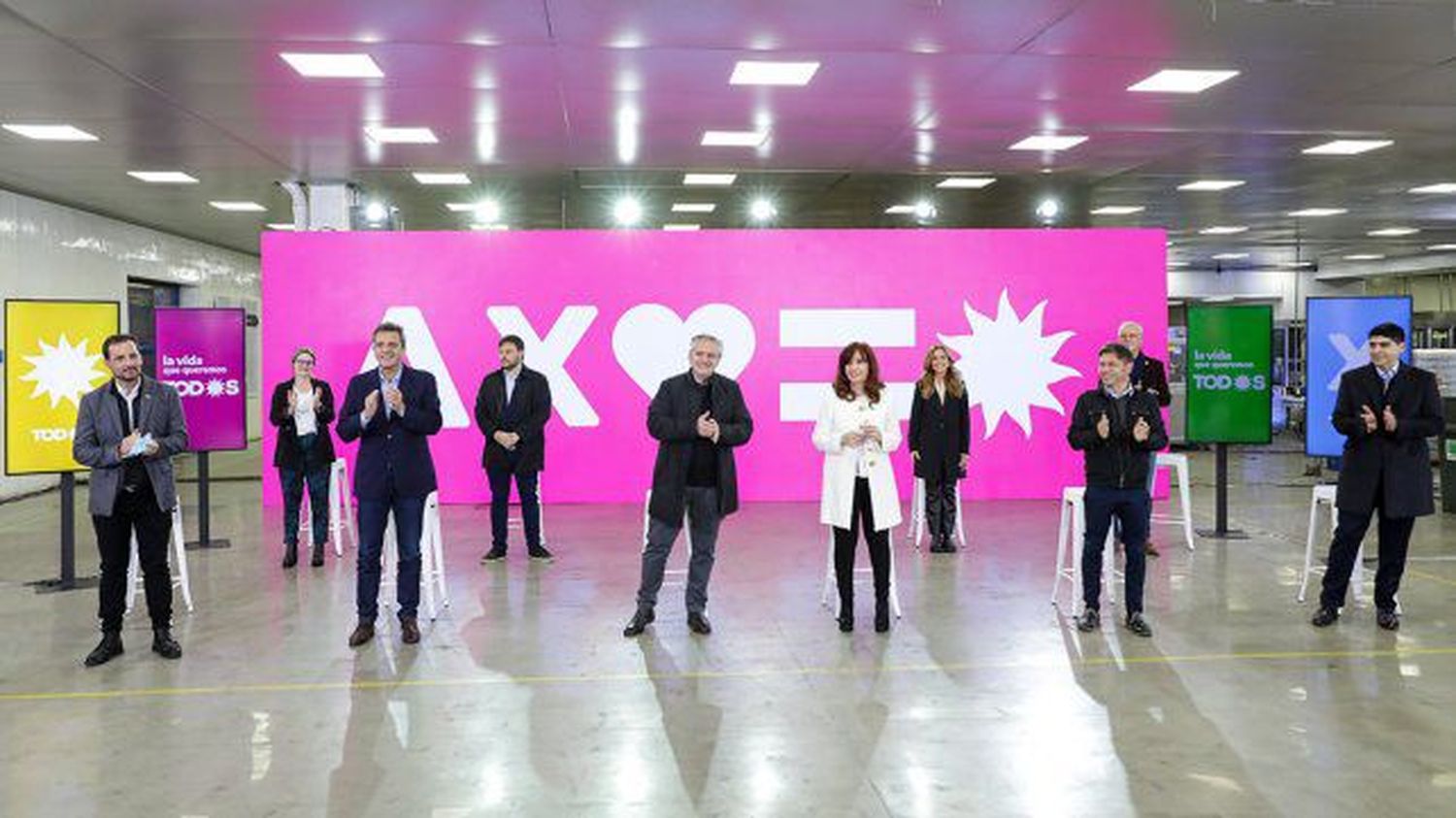 PASO: se presentan los precandidatos del Frente de Todos