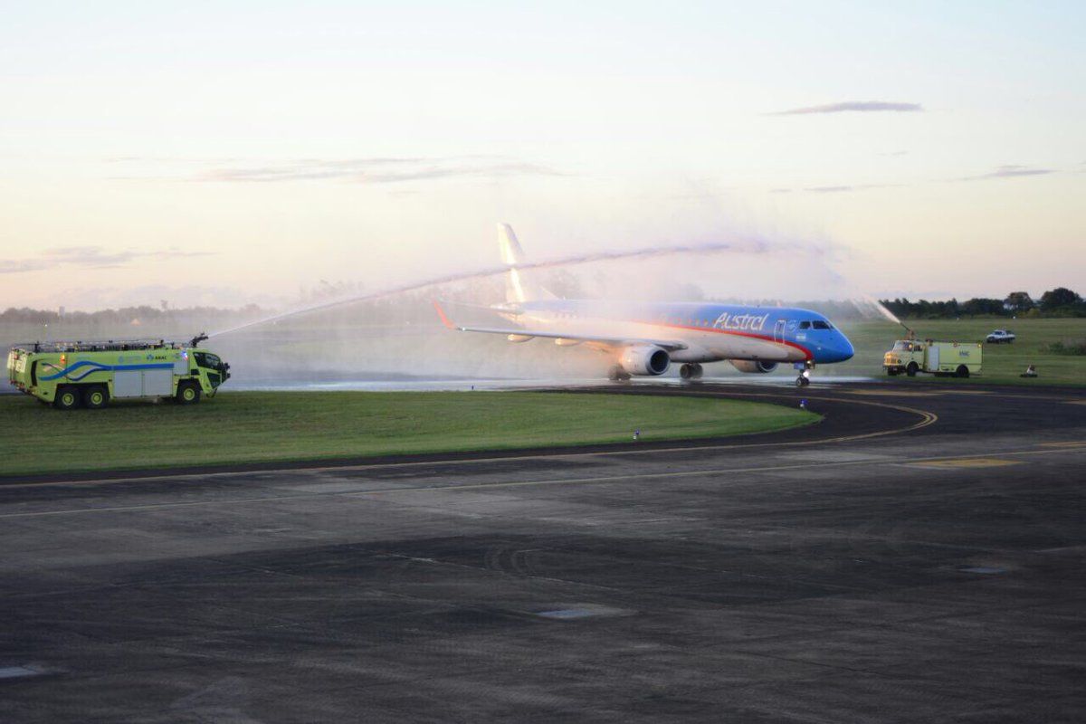 Crece el Hub Córdoba: Aerolíneas Argentinas inauguró sus vuelos a Posadas