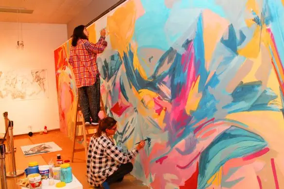 Inauguran mural