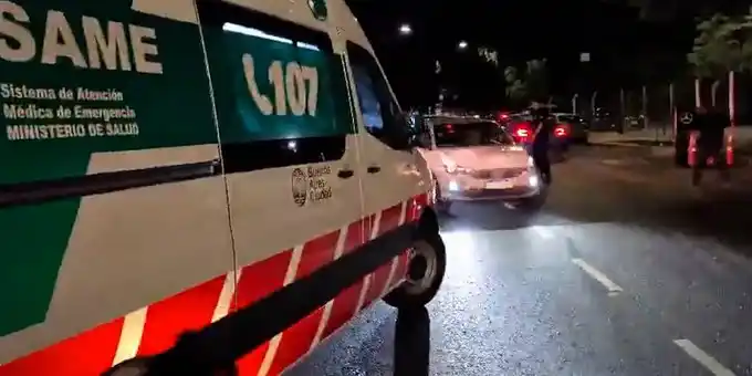 El siniestro se registró en el sexto piso del edificio ubicado en la calle Amenabar al 1700.