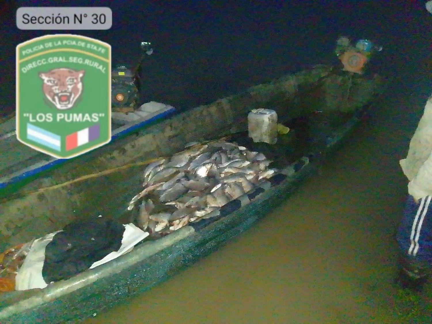 Pescando sábalos en Semana Santa y sin habilitación: recibieron una infracción por incumplir la veda