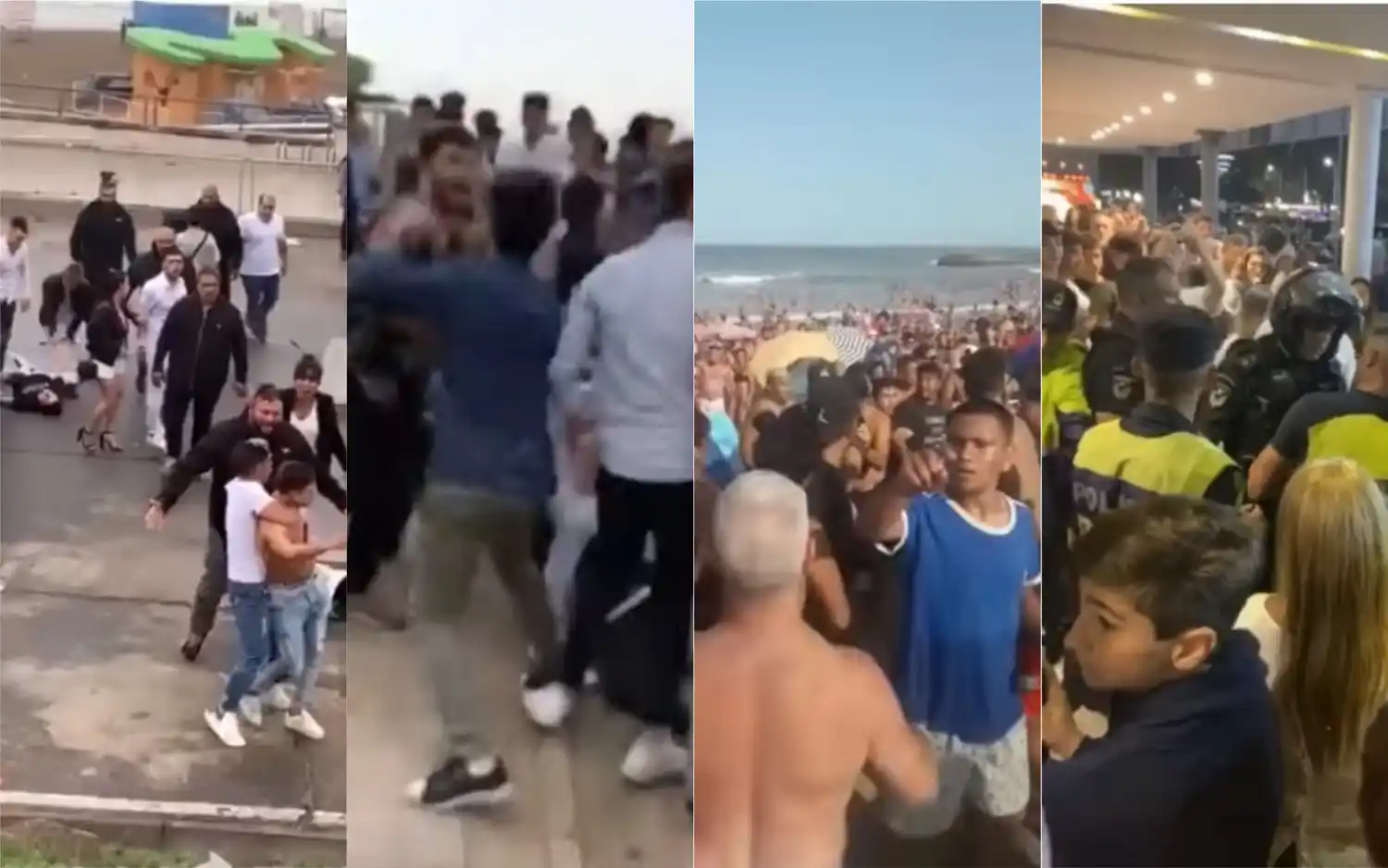 Cuando la sociedad toca fondo: Verano salvaje con peleas y muertes en la costa bonaerense 